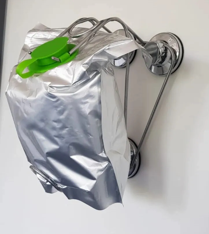 rolled wipes on the wall mounted wipes dispenser