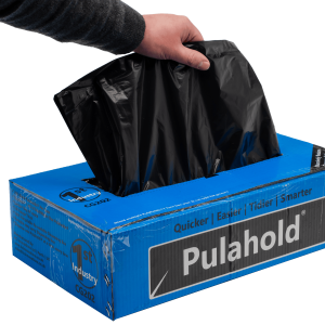 Pulahold® Black 18x29x39 180 gauge 200 Per Case (15kg)