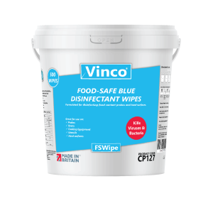 Vinco-FSWipe Disinfecting Catering Wipe 500 Wipes Blue