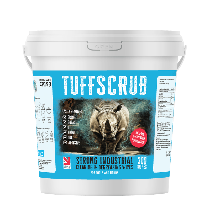 TuffScrub by Vinco® Textured Wipe 300 Sheet Wipe