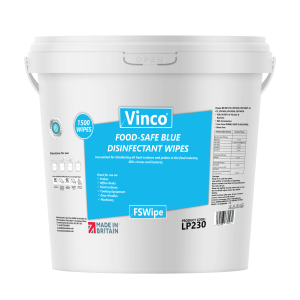 Vinco-FSWipe Food Processing Disinfectant Wet Wipe 1500 Wipes