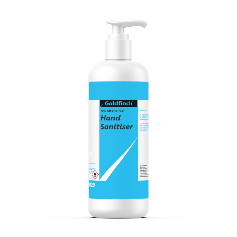 Goldfinch® Hand Sanitiser Alcohol Gel 6x1Litre