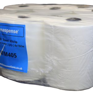 Dynaspense® - Roll Towel 192mx30cm x 6 rolls - White